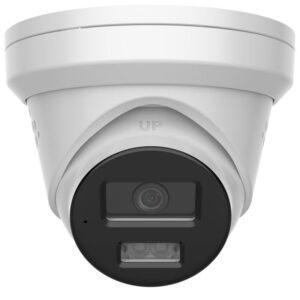 Hikvision 4MP ColorVU Dome with Strobe Light And Audible Warning 1/3" Progressive Scan CMOS;Color: 0.001 Lux @ (F1.0, AGC ON),B/W: 0 Lux with IR;Up to 30 m; 50Hz: 20 fps (2560 × 1440), 120dB WDR, IP67, Built-in Mic, Built-in memory card slot- up to 512 GB;IP67, 3 Year Warranty