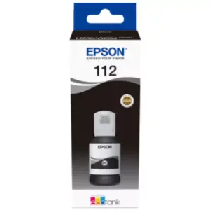 Epson Ecotank Pigment Ink Bottle Black 127ml 112
