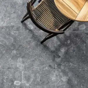 CTM South Africa Kilimanjaro Edge Talek Grey Rectified Matt Porcelain Floor Tile - 420 x 650mm