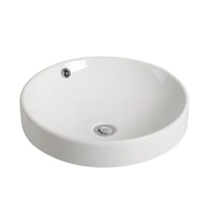KOKO EKOS Jessy White Drop-In Basin - 460 x 460 x 190mm