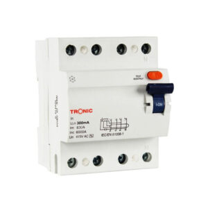 Tronic Residual Circuit Breaker 4 Pole 100A