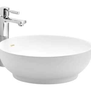 CERA Basin COYAL THIN RIM TABLE TOP WASH BASIN/ 460x460x160mm (S2020105SN)