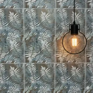CTM South Africa Fern Feature Matt Ceramic Wall Tile - 300 x 600mm