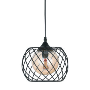 Tronic Basket Black Pendant Lights