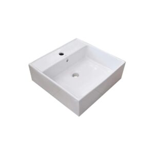 KOKO EKOS Texas White Counter Top Basin - 460 x 460 x 120mm