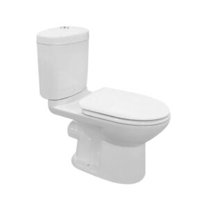 COTTO Marilyn White Dual Top Flush Toilet Suite