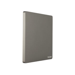 Tronic Grey - 1 Gang Blank Plate
