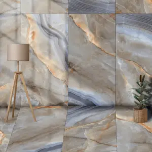 CTM South Africa Shanghai Glazed Polished Porcelain Floor Tile - 750 x 1500mm
