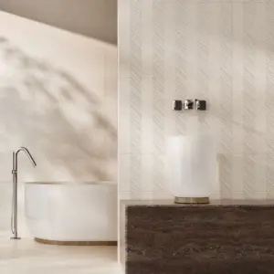 CTM South Africa Lune Beige Concept Ceramic Feature Wall Tiles  - 300 x 900mm
