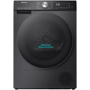 Hisense 10kg Smart Tumble Dryer with Heating Pump | WiFi |Black | DH5S102BB