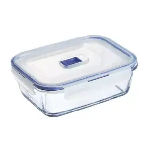 Luminarc Pure Box Rectangle Food Container 122cl Flat Rim P3548