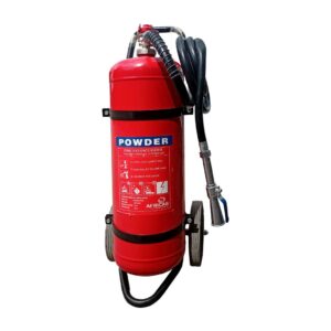 Africab Fire Extinguisher Trolley Type 50Kg Abc Powder