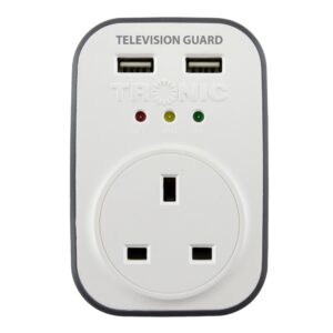 Tronic Television Guard with 2 USB 13Amps