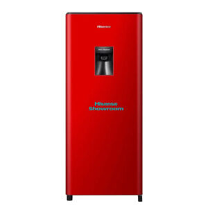 Hisense 177L Red Single Door Fridge + Water Dispenser | H235RRE-WD