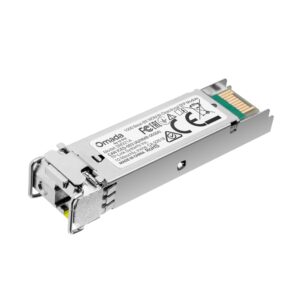 TP-Link Omada Omada Gigabit Single-Mode WDM Bi-Directional SFP Module
SPEC: LC Connector, TX:1550nm/RX:1310nm, Single-mode, 20 km