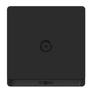 Tronic 1-Gang TV Socket – Black Finish