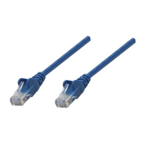 EVI Cabling CAT6 1.0m Patch Cord, BLUE, CU 4P Blue PVC