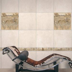 Cedar Point African Leopard Matt Floor Spotter - 430 x 430mm
