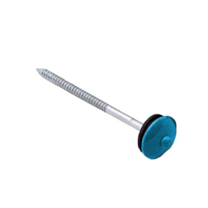 JENGA NAIL IT5-3INCH Roofing Nails Colored Cap S/Blue-SCREW (BM6) (0.6 kg)