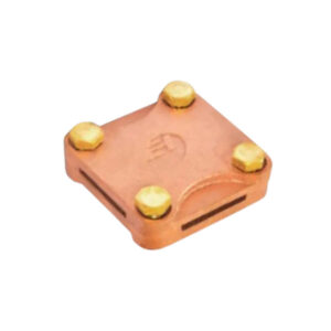 Africab Square Tape Clamp Brass Csc253