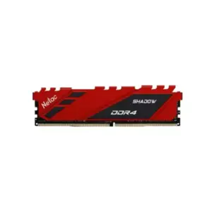 Rosso Netac Shadow DDR4 3200MHz RAM 8GB Red RS3200U-8GB