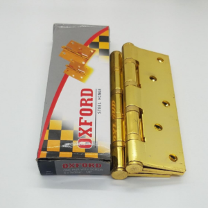 JENGA OXFORD DOOR HINGES 4" Gold