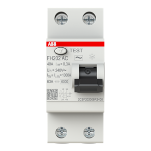 Africab ABB RCCB 2Pole RCCB, 40A/300Ma