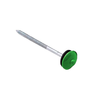 JENGA NAIL IT5 -3INCH Roofing Nails Colored Cap Green-SCREW(BM3)  (0.6 kg)
