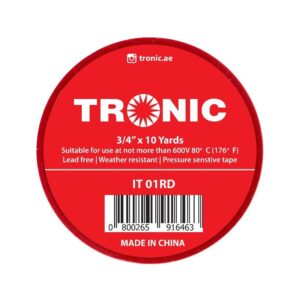Tronic Insulation Tape 10 Yard - Red