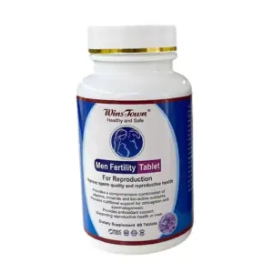 Faith WinsTown Male Fertility Tablets With Ginseng Extract For Reproduction, Prenatal Multivitamin Male Fertility Supplement, Improve Sperm Quality & Reproductive Health 800mg 60 Tablets