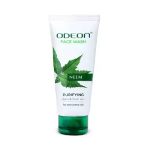 Odeon Purifying Neem Face Wash, 100ml, Deep Cleansing, Oil Control and Refreshing Daily Facial Cleanser OFWN101