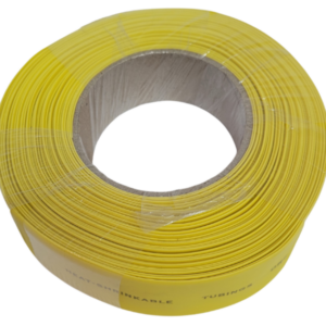 Tronic Yellow Heat Shrinkable Tubing 20Mm 100Mtr