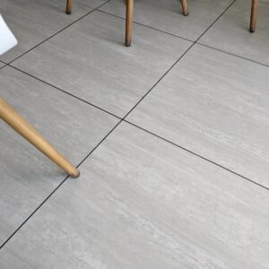 brand Travertine Beige Ceramic Floor Tile - 600 x 600mm