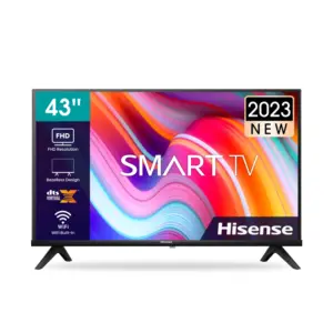 Hisense 43 Inch Full HD Digital LED TV Slim Bezel Built-in Digital Tuner HDMI USB 43A3Q