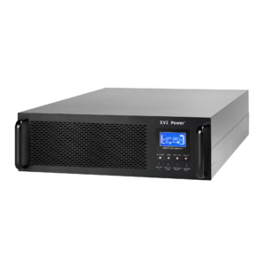 EVI Power 10KVA Online Tower UPS, 10KVA/9KW PF0.9,Online UPS ,1:1 Phase, LCD Display, with inbuilt 16 PCS of 9Ah battery,RS232 &USB port,SNMP card(optional), Parallel card(optional), Relay card (optional), 2 Year warranty ( 1 year on battery)