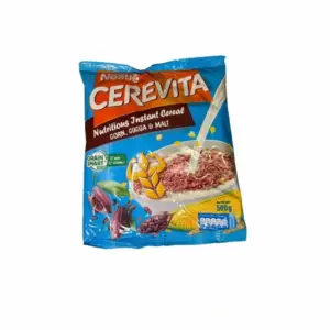 Nestle Nestlé Cerevita Corn Cocoa Malt Fortified Breakfast Cereal 500g