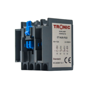 Tronic Auxilary contact top mount 2no+2nc