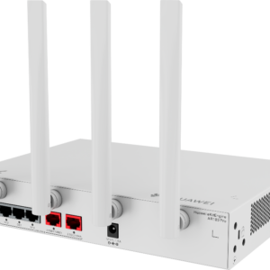 Huawei Enterprise-Grade Wireless Router | Wi-Fi 7 | Number of IPSec Tunnels: 16 | Metal, White | Number of Managed APs: 8 | Number of Managed Devices: 32 | Number of connected terminals: 150 | Egress Bandwidth: 2Gbps | VPN Forwarding Performance: 200Mbps | 4 GE Electrical Ports + 2 2.5GE Electrical Ports, 3 Year Warranty