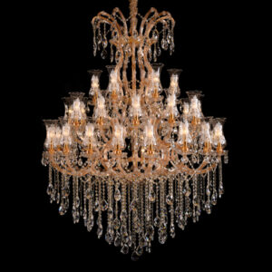 Africab Chandelier Gd+ Clear Crystal 2019/18+12+6+3