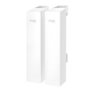 TP-Link Omada 5GHz AC867 Long-range Indoor/Outdoor Access Point
PORT: 3× Gigabit RJ45 Port
SPEED: 867 Mbps at 5 GHz
FEATURE:12V DC / 24V Passive PoE, 2× Internal Antennas, Wireless Bridge ,Up to 5Km,Auto-Pairing , IP65 Weatherproof & 6KV Lightning Protection for Outdoors ,PTP & PTMP, Management by Omada SDN Controller, Omada App