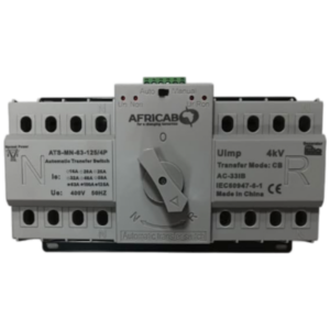 Africab Automatic Transfer Switch 63A-125A 4P Mn