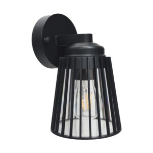 Tronic Modern Exterior Wall Lamp – E27 Black