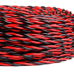 Tronic 0.5mm 2 Core Flexible Red & Black Twisted Cable