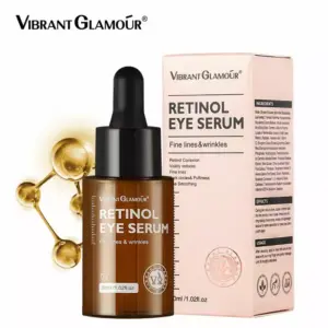 Faith Vibrant Glamour Retinol Eye Serum For Fine Lines, Wrinkles, Dark Circles & Puffiness – Advanced Anti-Aging and Hydrating Eye Treatment 30ml