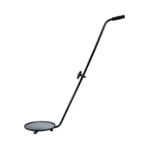 ZKTeco Under Vehicle Inspection Mirror, Mirror diameter: 300mm, Rod length: 1200-1400mm, with LED Light, 1 Year Warranty