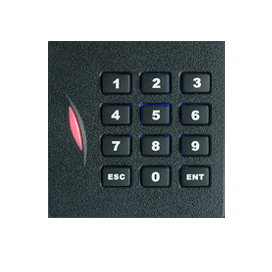 ZKTeco 125KHZ Proximity Card or PIN Wiegand Reader, Upto 10cm read Range, IP65, External LED & Buzzer Control