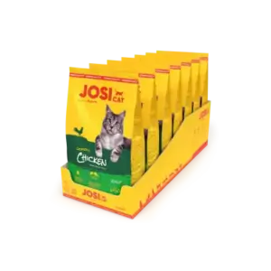Josera JosiCat Dry Cat Food Premium Crunchy Chicken 650g Favorite Dry Food with Tender Chicken for Adult Cats
