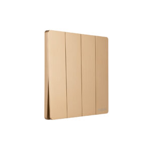 Tronic Gold Four Gang Two Way Switch