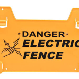 Africab DANGER PLATE FOR ELECTRIC FENCING