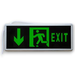 Africab Exit Light CM-118 Down Arrow